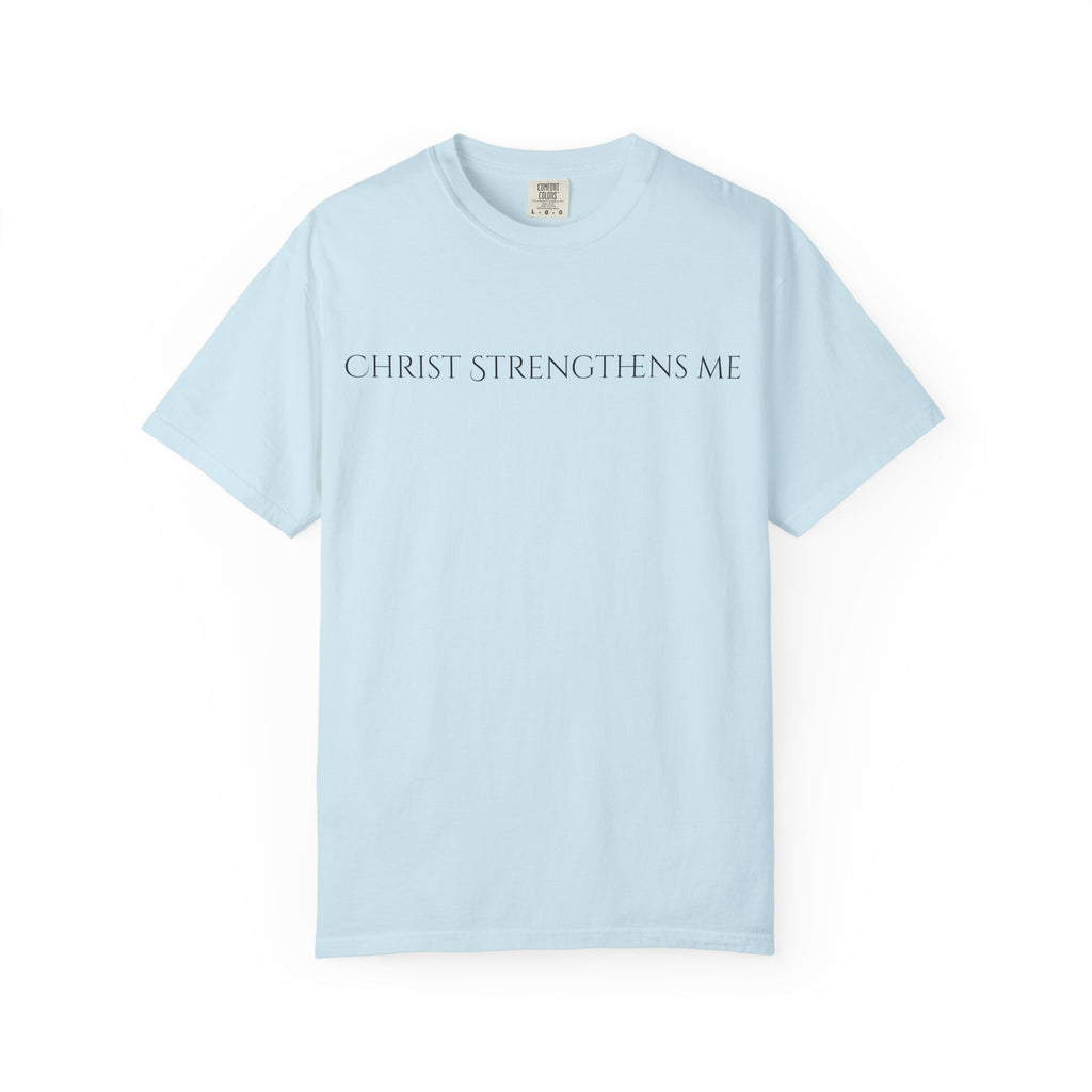 Phillipians 4:13 Christ Strengthens Me Tee