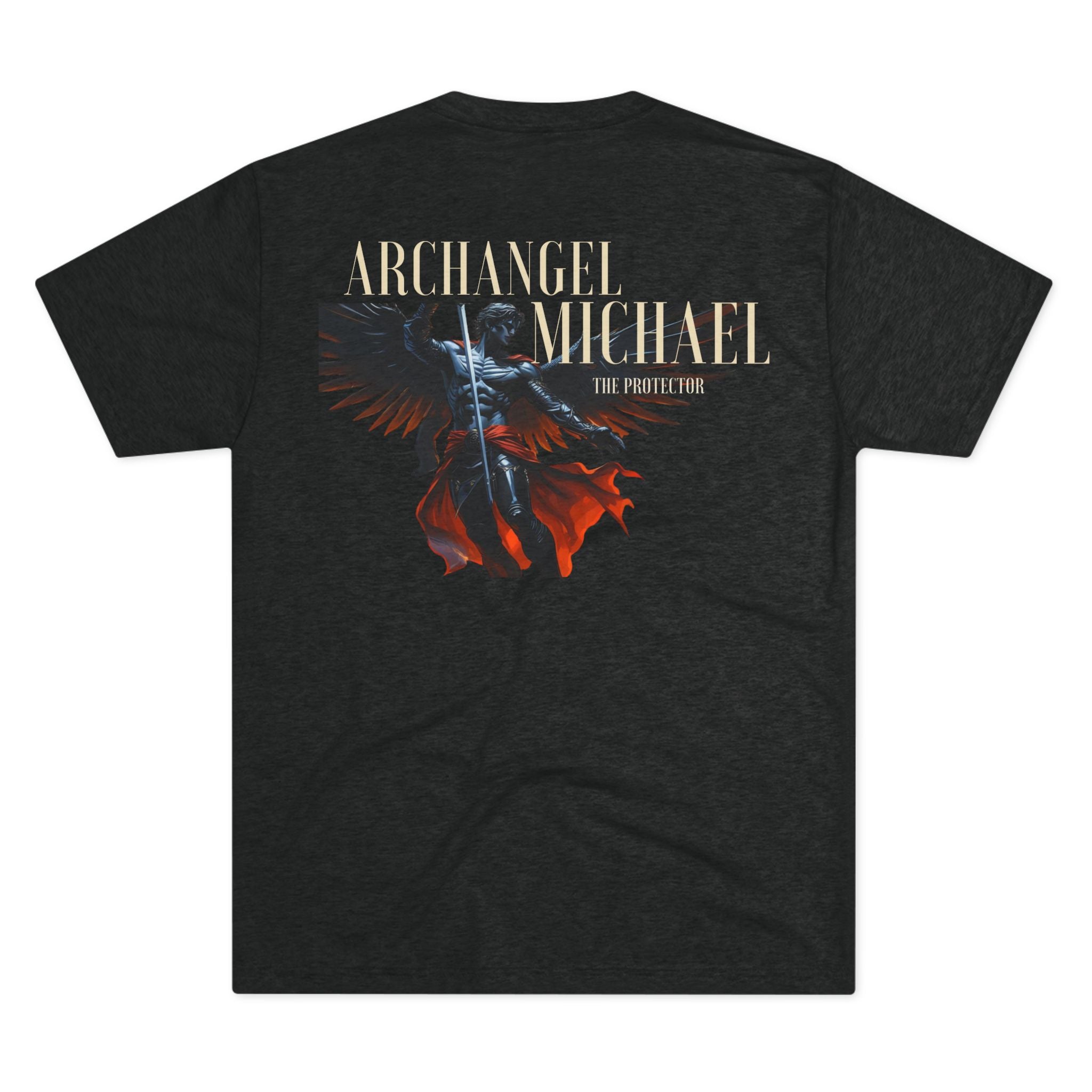 Archangel Michael Tri-blend Tight Fitting Shirt