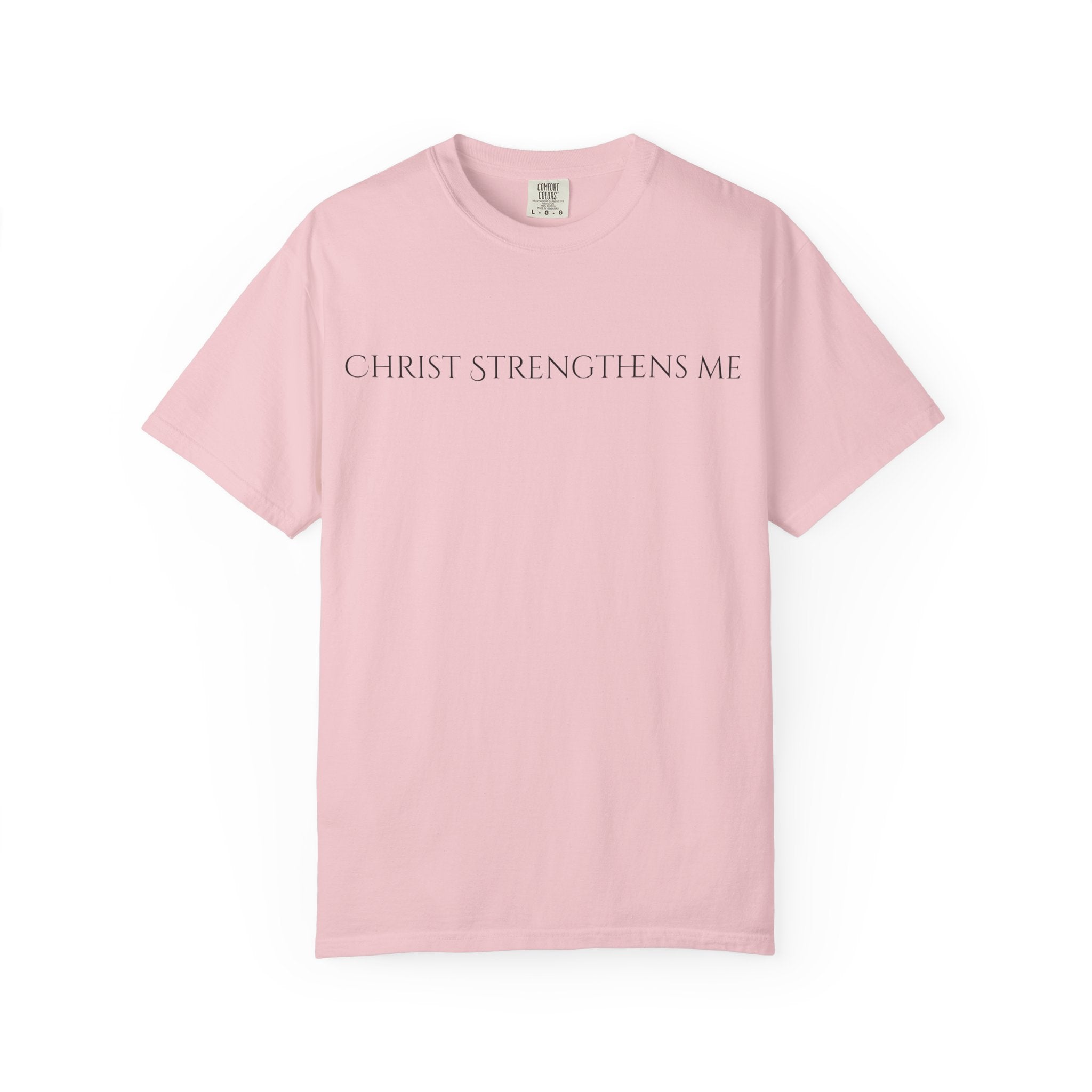 Phillipians 4:13 Christ Strengthens Me Tee